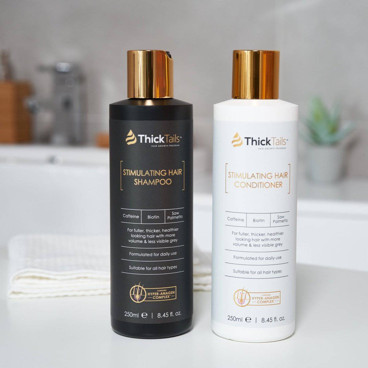 Hair Growth Shampoo & Conditioner For Women with Menopause, Postpartum Recovery & Stress